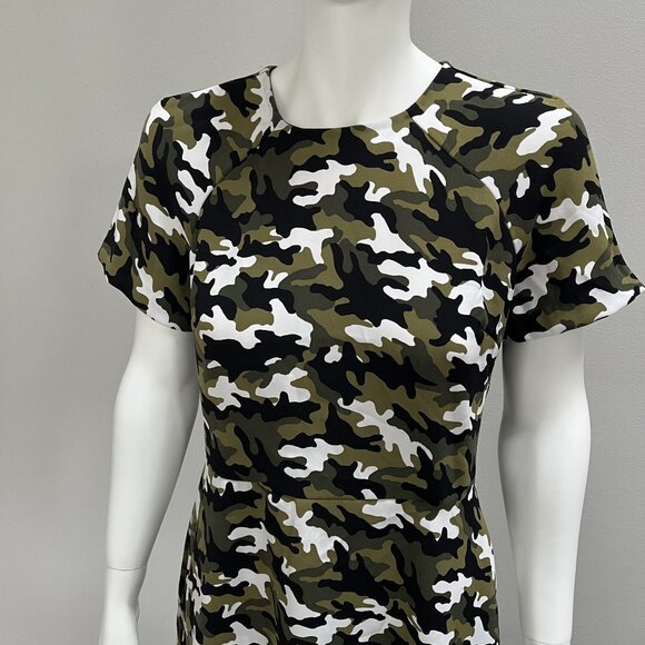 Michael Kors: Good Condition Women's Camo Dress - Picture 3 of 13